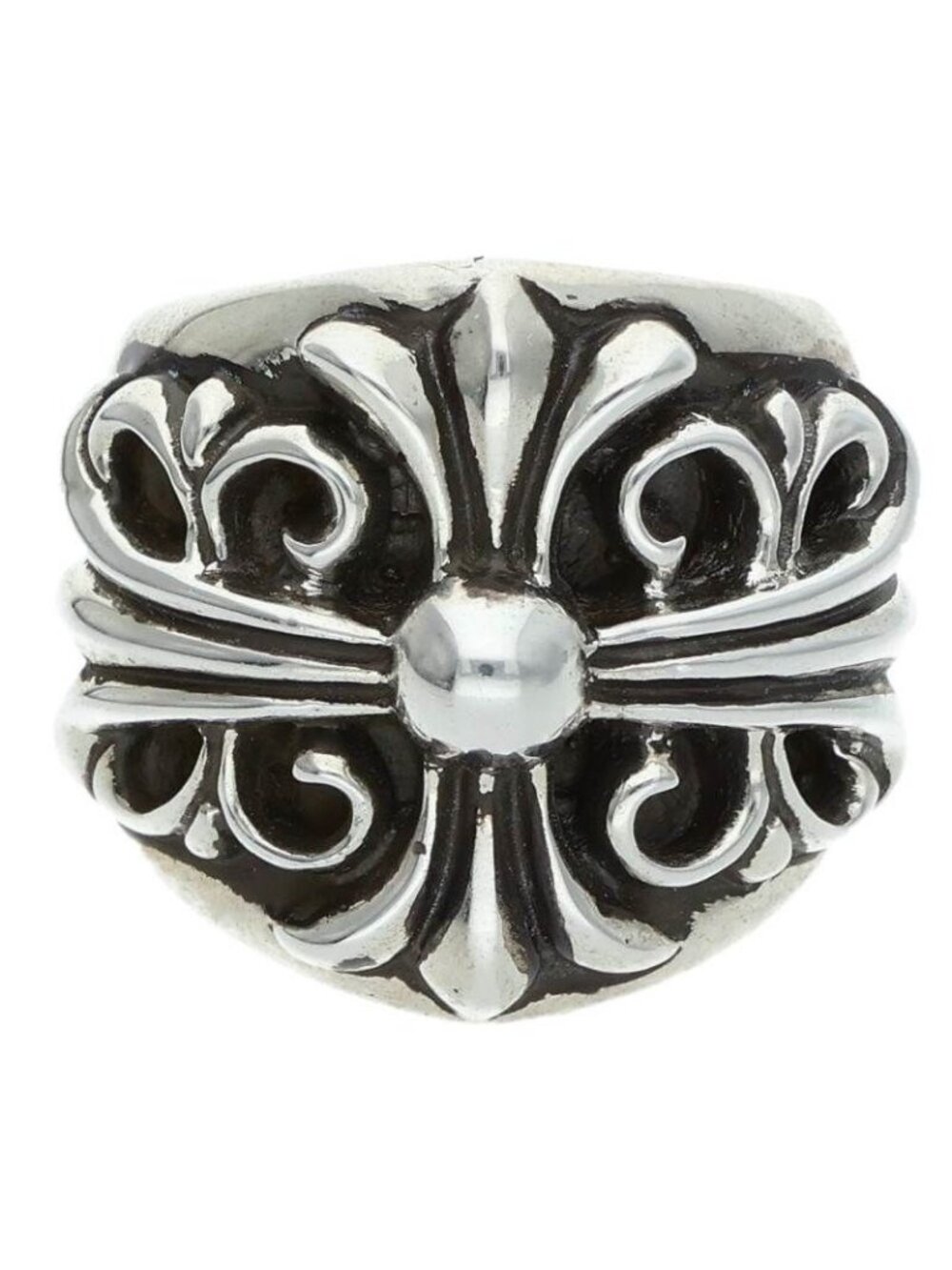 Chrome Hearts Keeper Silver Ring